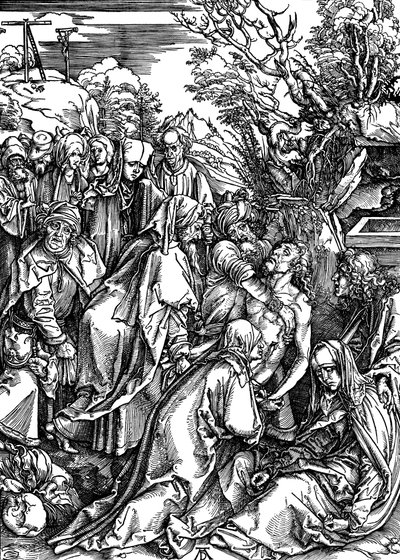 Die Grablegung, ca. 1497-1500 von Albrecht Dürer