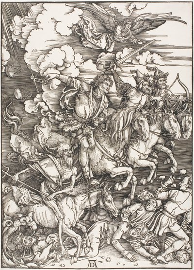 Die vier Reiter der Apokalypse, aus Die Apokalypse von Albrecht Dürer