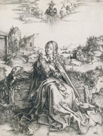 Die Heilige Familie mit der Libelle von Albrecht Dürer