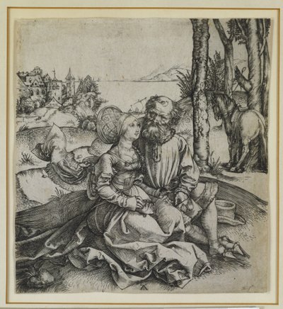 Das ungleiche Paar, ca. 1495 von Albrecht Dürer