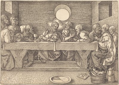 Das letzte Abendmahl von Albrecht Dürer