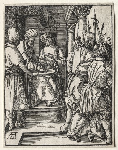 Die Kleine Passion: Pilatus wäscht seine Hände von Albrecht Dürer