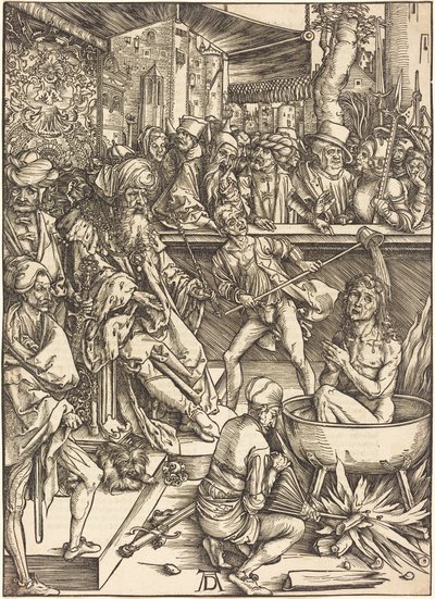 Das Martyrium des Heiligen Johannes von Albrecht Dürer