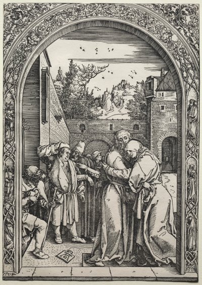 Das Treffen von Joachim und Anna am Goldenen Tor von Albrecht Dürer