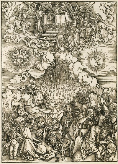 Die Öffnung des fünften und sechsten Siegels von Albrecht Dürer