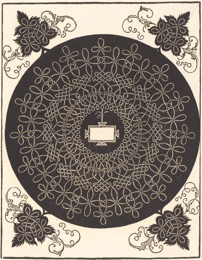 Der zweite Knoten (mit einem länglichen Tablet) von Albrecht Dürer