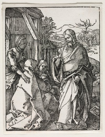 Die kleine Passion: Christus nimmt Abschied von der Jungfrau von Albrecht Dürer