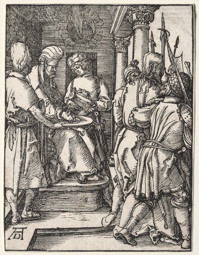 Die Kleine Passion: Pilatus wäscht seine Hände, 1509-1511 von Albrecht Dürer