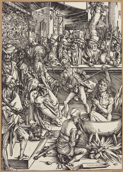 Die Folterung des heiligen Johannes des Evangelisten von Albrecht Dürer
