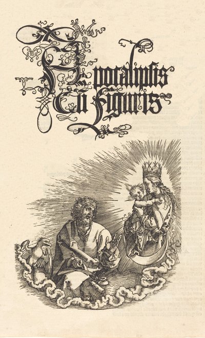 Die Jungfrau erscheint dem Heiligen Johannes von Albrecht Dürer