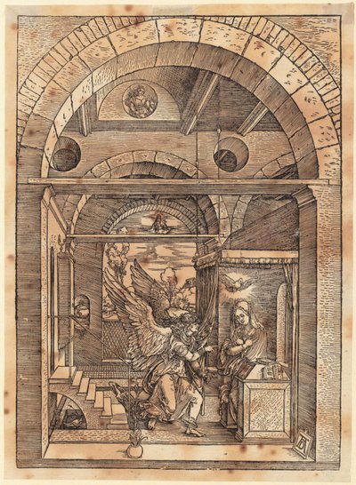 Verlobung Mariens, Blatt 7 der Folge "Das Marienleben" von Albrecht Dürer