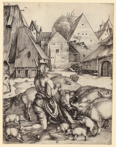 Verlorener Sohn von Albrecht Dürer