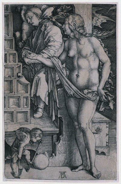 Versuchung des Müßiggängers von Albrecht Dürer