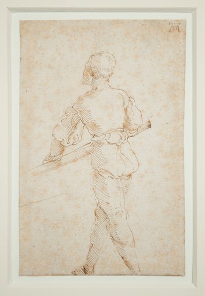 Ein Mann mit einem Ruder, ca. 1520-1521 von Albrecht Dürer