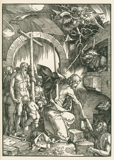 Christus in der Vorhölle von Albrecht Dürer or Duerer
