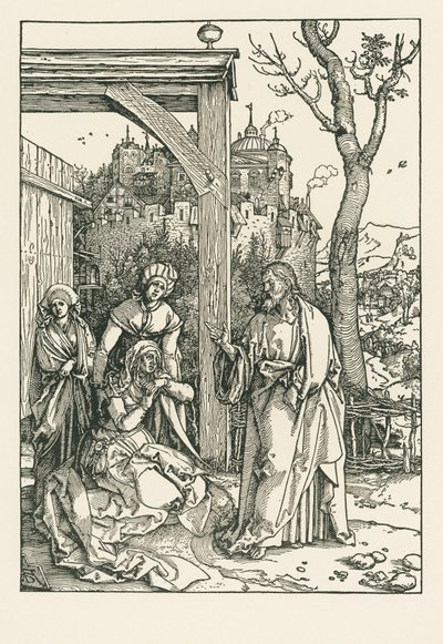 Christus nimmt Abschied von seiner Mutter von Albrecht Dürer or Duerer