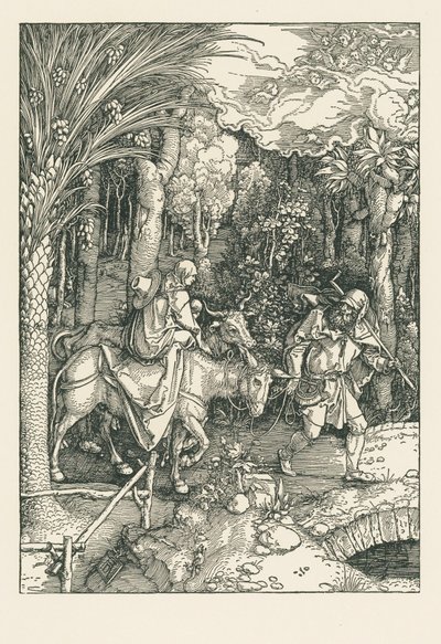 Flucht nach Ägypten, um 1504 von Albrecht Dürer or Duerer