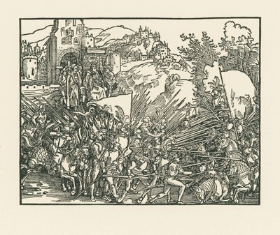 Holofernes kämpft gegen die Juden von Albrecht Dürer or Duerer