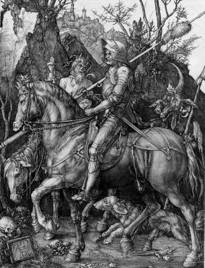 Ritter, Tod und Teufel von Albrecht Dürer