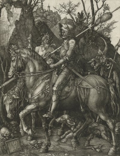 Ritter, Tod und Teufel von Albrecht Dürer