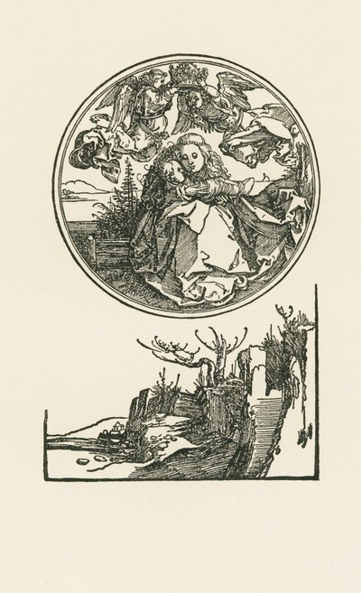 Madonna im Kreis von Albrecht Dürer or Duerer