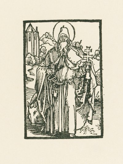 Heiliger Antonius der Große von Albrecht Dürer or Duerer