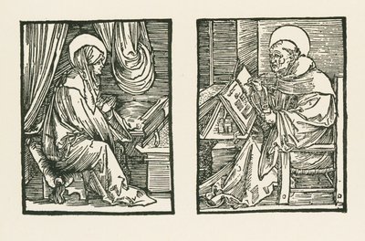 Heilige Birgitta und Peter von Almastra von Albrecht Dürer or Duerer