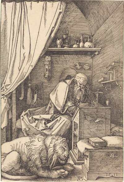 Heiliger Hieronymus in seiner Zelle von Albrecht Dürer
