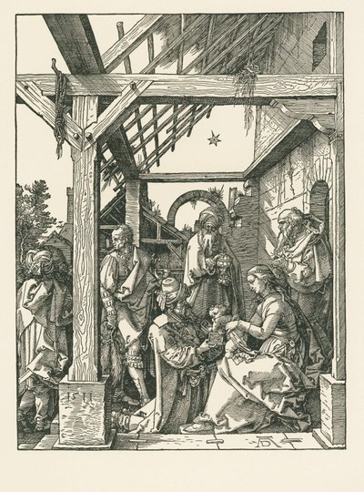Die Anbetung der Könige von Albrecht Dürer or Duerer