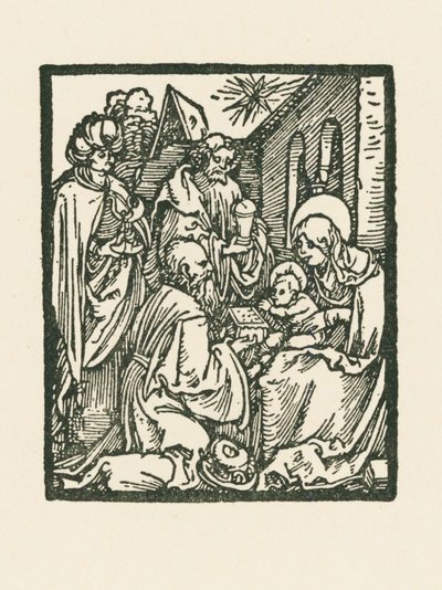 Die Anbetung der Könige von Albrecht Dürer or Duerer