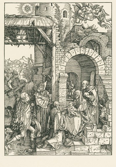 Die Anbetung der Könige von Albrecht Dürer or Duerer