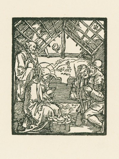 Die Anbetung der Hirten von Albrecht Dürer or Duerer