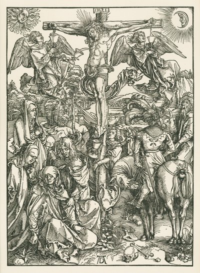 Die Kreuzigung, um 1498 von Albrecht Dürer or Duerer