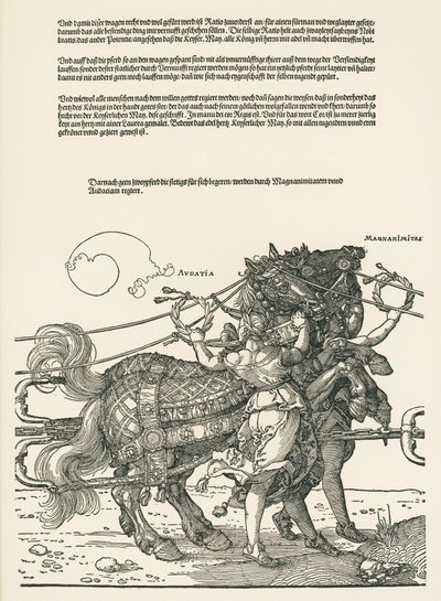 Der große Triumphwagen von Albrecht Dürer or Duerer