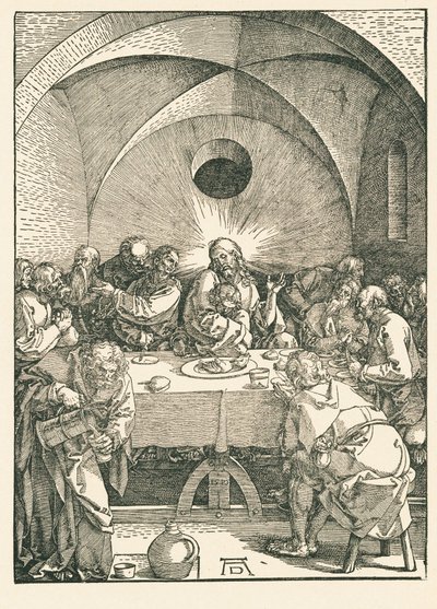 Das letzte Abendmahl von Albrecht Dürer or Duerer