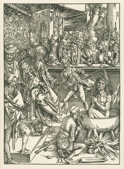 Das Martyrium des Heiligen Johannes des Evangelisten von Albrecht Dürer or Duerer