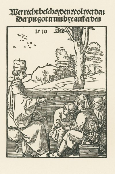 Der Schulmeister von Albrecht Dürer or Duerer
