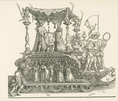 Der kleine Triumphwagen oder Die burgundische Hochzeit von Albrecht Dürer or Duerer