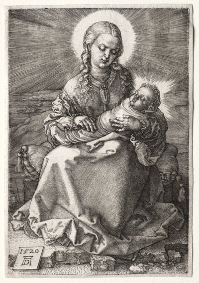 Die Jungfrau mit dem gewickelten Kind von Albrecht Dürer or Duerer