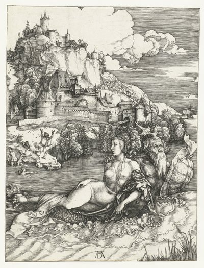 Die Entführung der Amymone durch das Seeungeheuer von Albrecht Dürer or Duerer