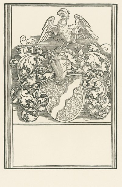 Das Wappen von Michael Behaim von Albrecht Dürer or Duerer