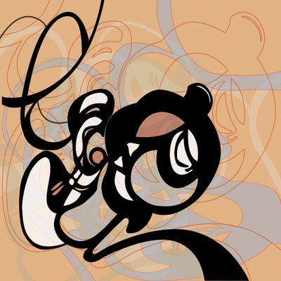 Eleganter grafischer Fluss von Alejandra Winkhaus