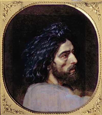 Kopf von Johannes dem Täufer, Studie für 