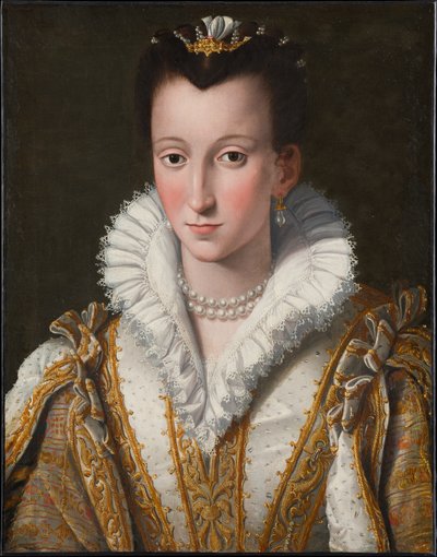 Porträt von Eleonora di Garzia di Toledo, genannt Dianora (?) von Alessandro Allori