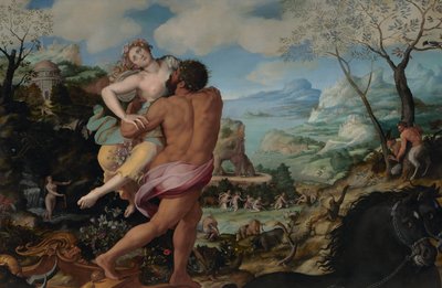 Die Entführung der Proserpina von Alessandro Allori