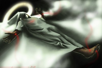 Die Auferstehung Christi. Illustration von Alessandro Lonati 2010 von Alessandro Lonati