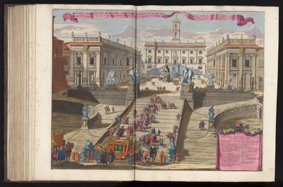 Treppe zur Piazza del Campidoglio in Rom von Alessandro Specchi