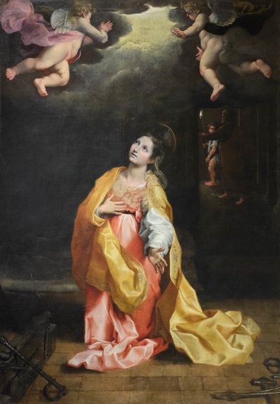 Die heilige Agatha im Gefängnis von Alessandro Vitali