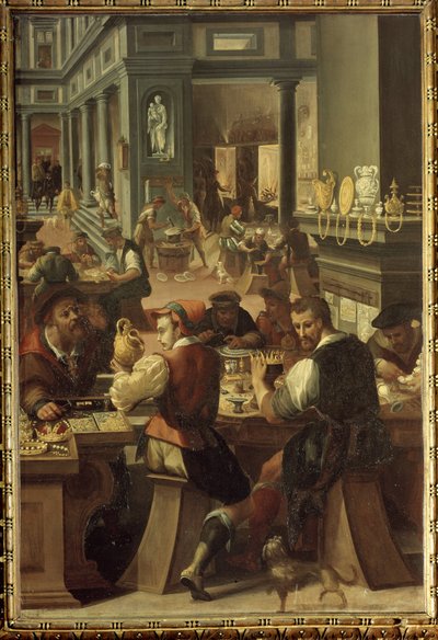 Manierismus: Eine Goldschmiedewerkstatt (La bottega dell