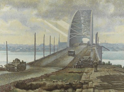 Die Nijmeger Brücke, Holland von Alex Colville